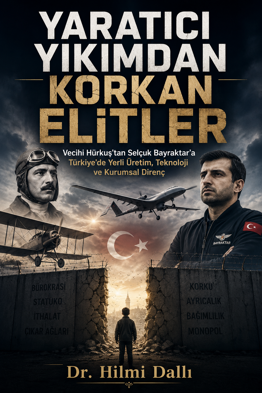Yaratıcı Yıkımdan Korkan Elitler Kitap Kapağı - Dr. Chilmi Ntalli